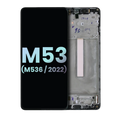 OLED-Display mit Rahmen für Samsung Galaxy M53 5G (Service Pack)