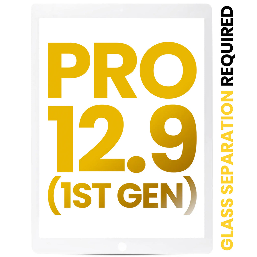 Digitizer für Apple iPad Pro 12.9" 1. Gen – Glastrennung – Premium – Weiß
