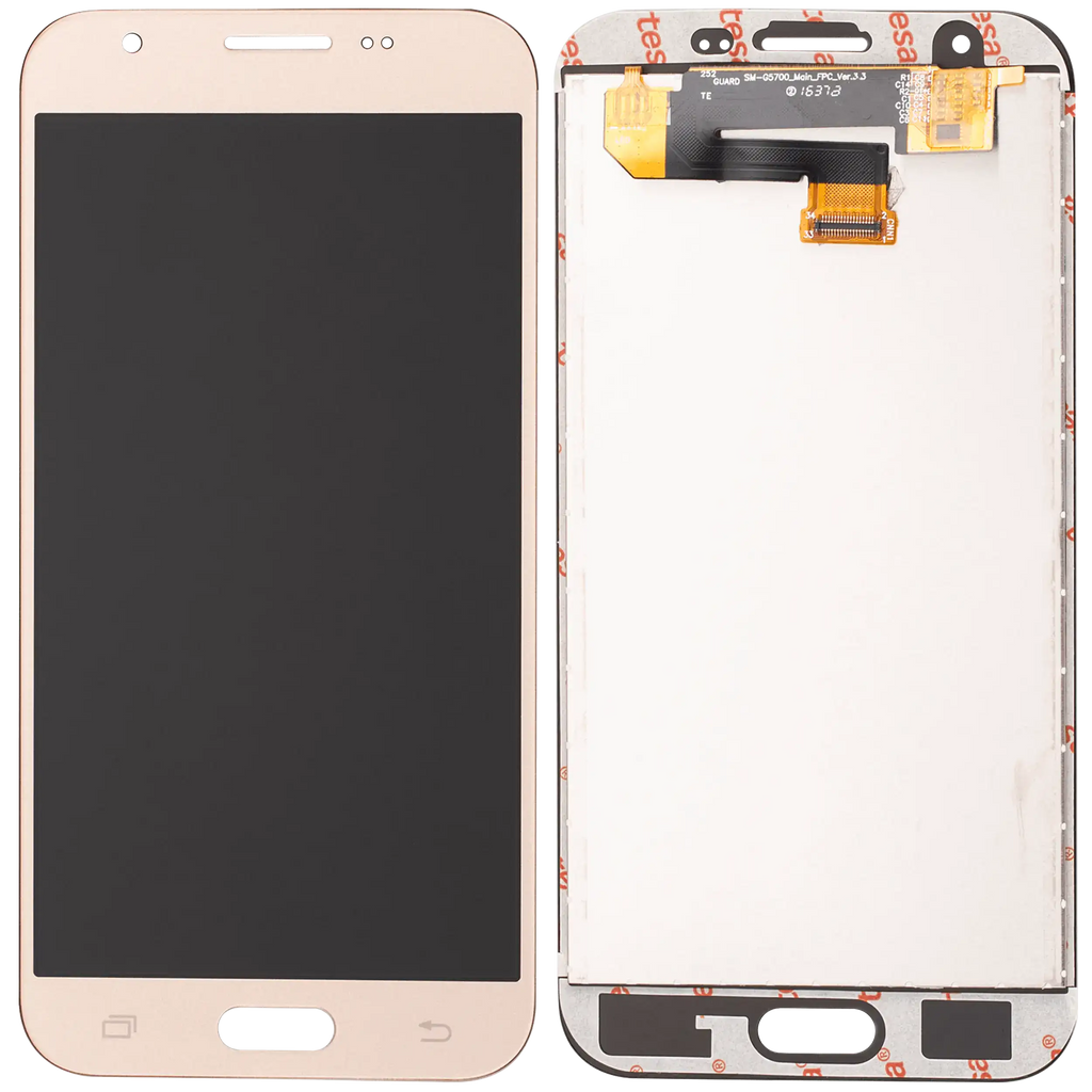 LCD-Display ohne Rahmen für Samsung Galaxy J3 / Emerge / Amp Prime 2 / Express Prime 2 / Eclipse / Prime (J327 / 2017) (Refurbished) (Gold)