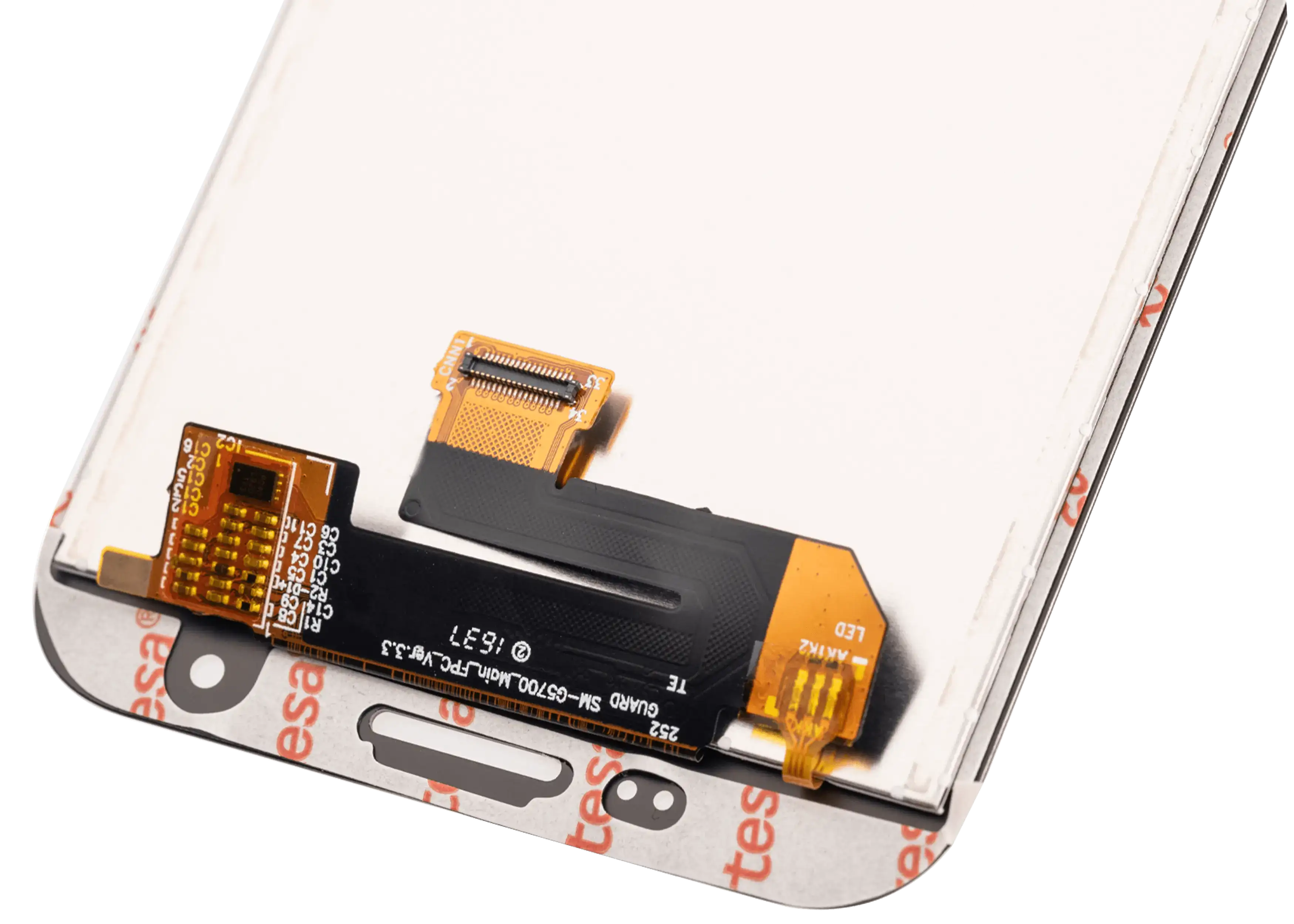 LCD-Display ohne Rahmen für Samsung Galaxy J3 / Emerge / Amp Prime 2 / Express Prime 2 / Eclipse / Prime (J327 / 2017) (Refurbished) (Gold)