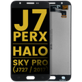 LCD-Display ohne Rahmen für Samsung Galaxy J7 (J727) Refurbished Schwarz