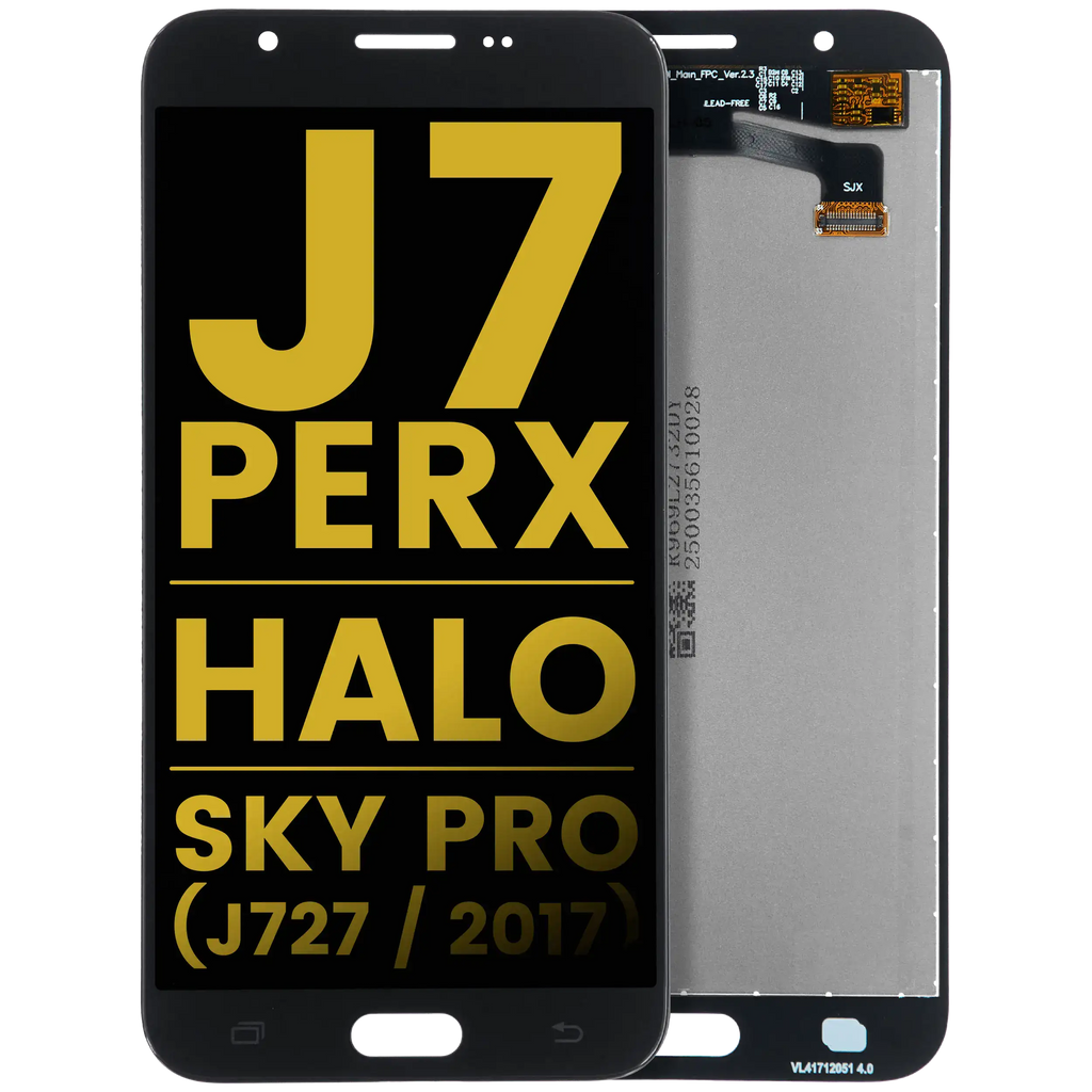 LCD Display No-Frame for Samsung Galaxy J7 Perx / Halo / Sky Pro (J727 / 2017) (Refurbished) (Black)