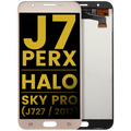 Frameless LCD Display for Samsung Galaxy J7 Perx / Halo / Sky Pro (J727 / 2017) (Refurbished) (Gold)