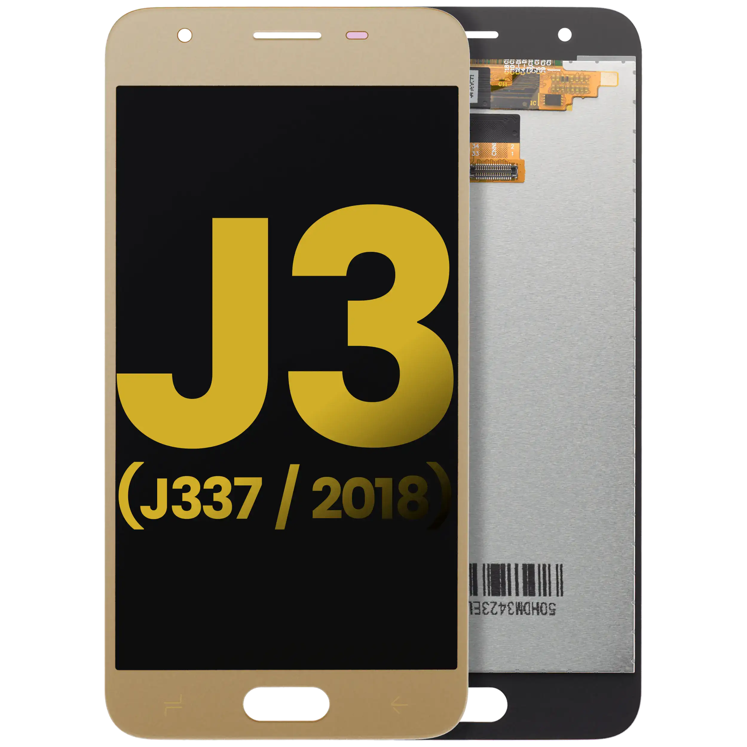 LCD-Display ohne Rahmen Samsung Galaxy J3 (J337) Refurbished Gold
