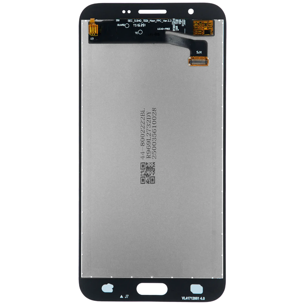Display ohne Rahmen Samsung Galaxy J7 (J727) Schwarz Aftermarket Plus