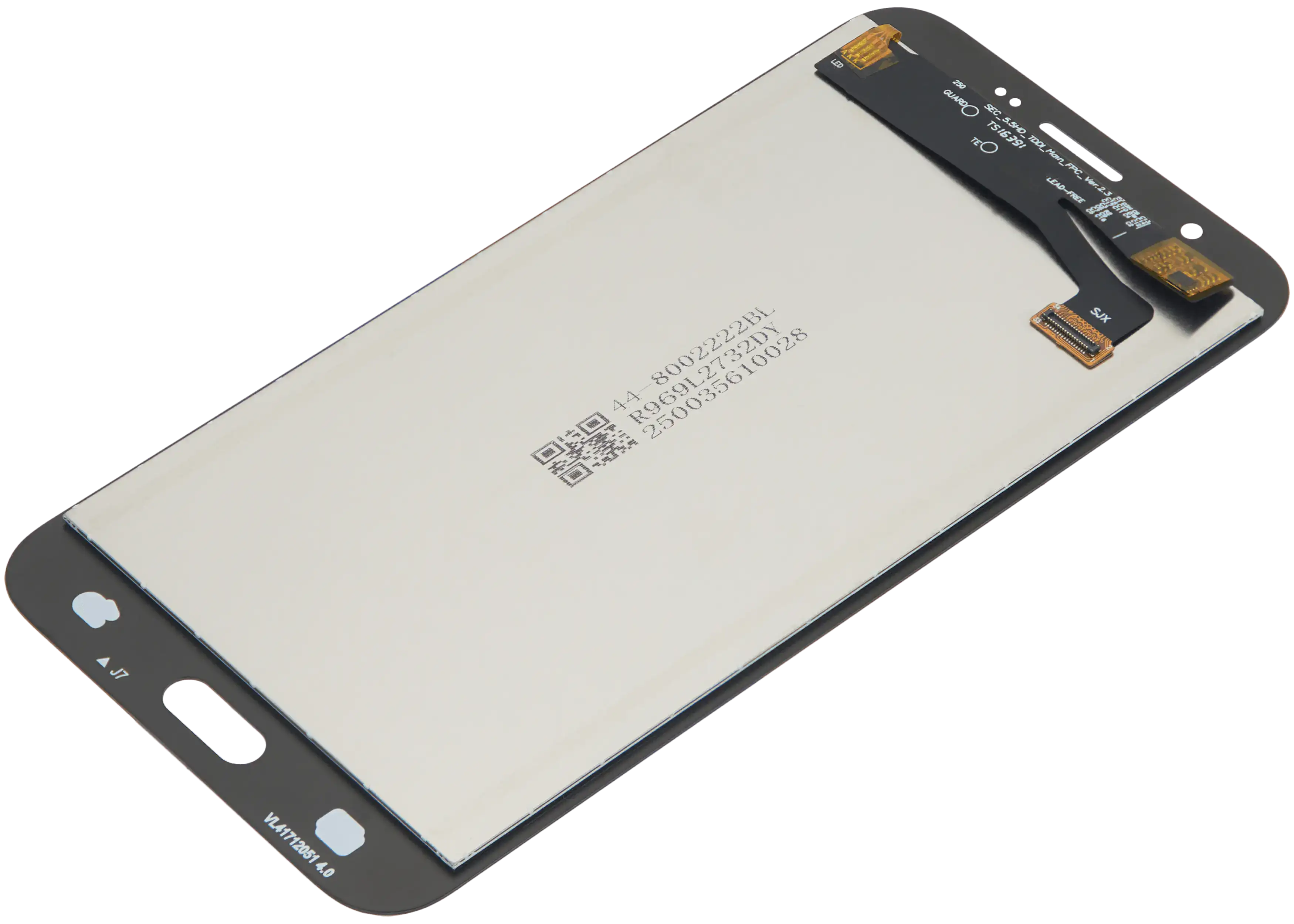 Display ohne Rahmen Samsung Galaxy J7 (J727) Schwarz Aftermarket Plus