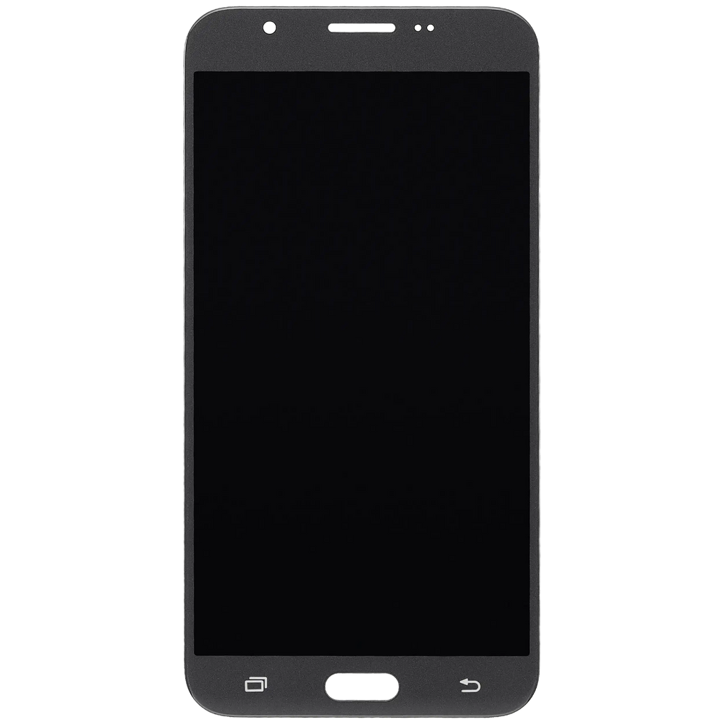 LCD ohne Rahmen Samsung Galaxy J7 J727 Silber Grau Aftermarket Plus