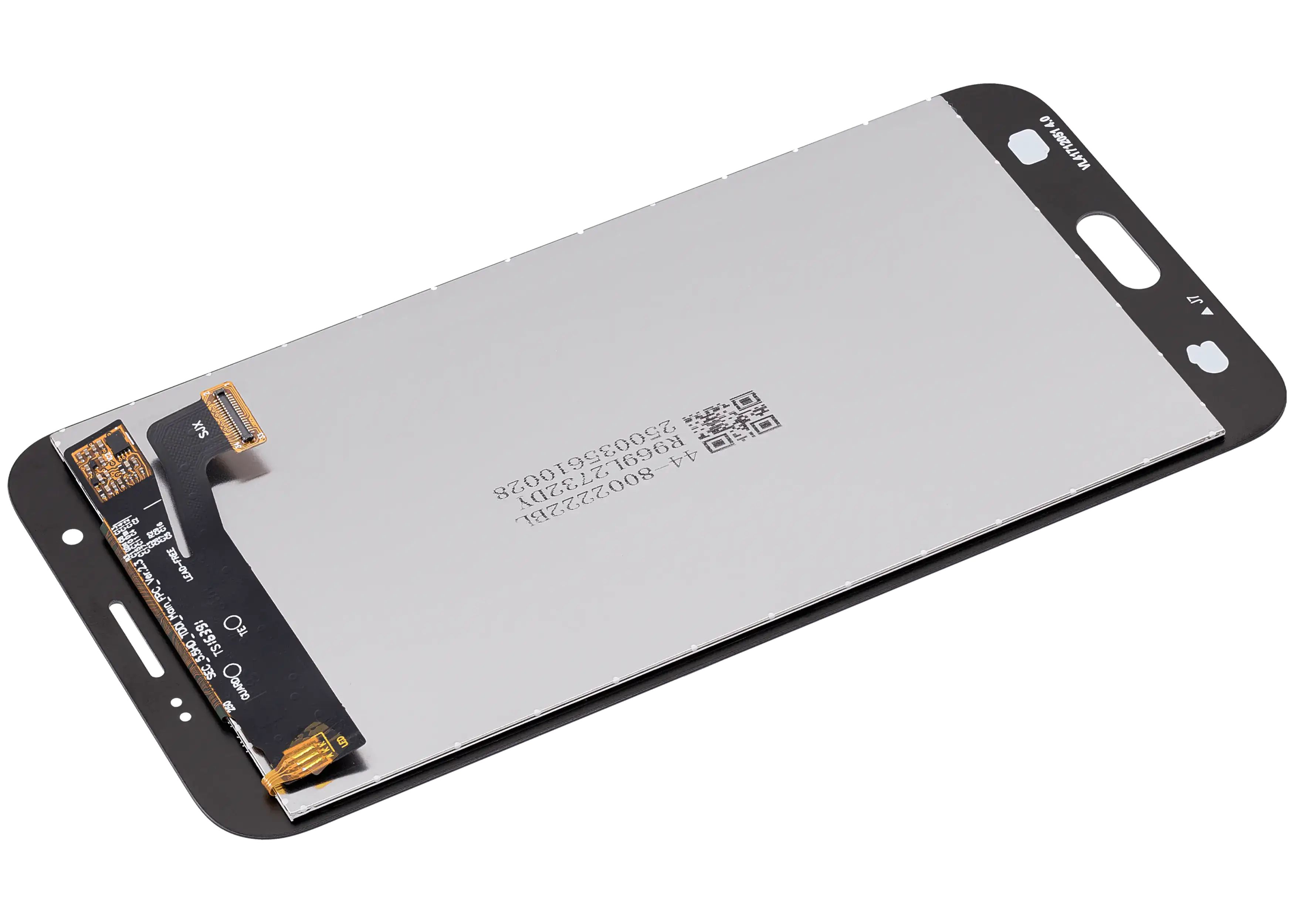 LCD ohne Rahmen Samsung Galaxy J7 J727 Silber Grau Aftermarket Plus
