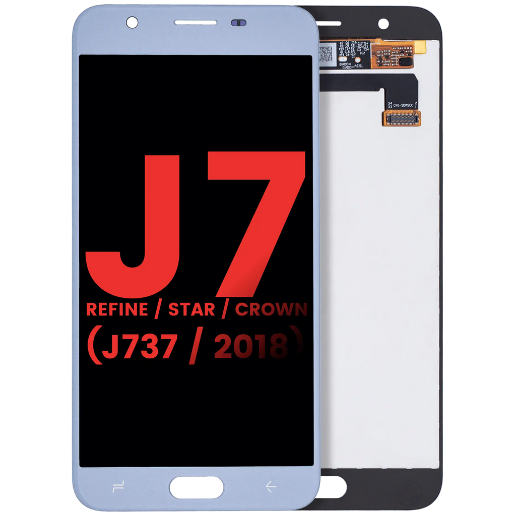 LCD Display No Frame for Samsung Galaxy J7 Refine / Star / Crown (J737 / 2018) (Aftermarket Plus) (Blue)