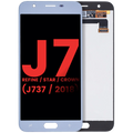 LCD-Display ohne Rahmen für Samsung Galaxy J7 (Aftermarket Plus) Blau