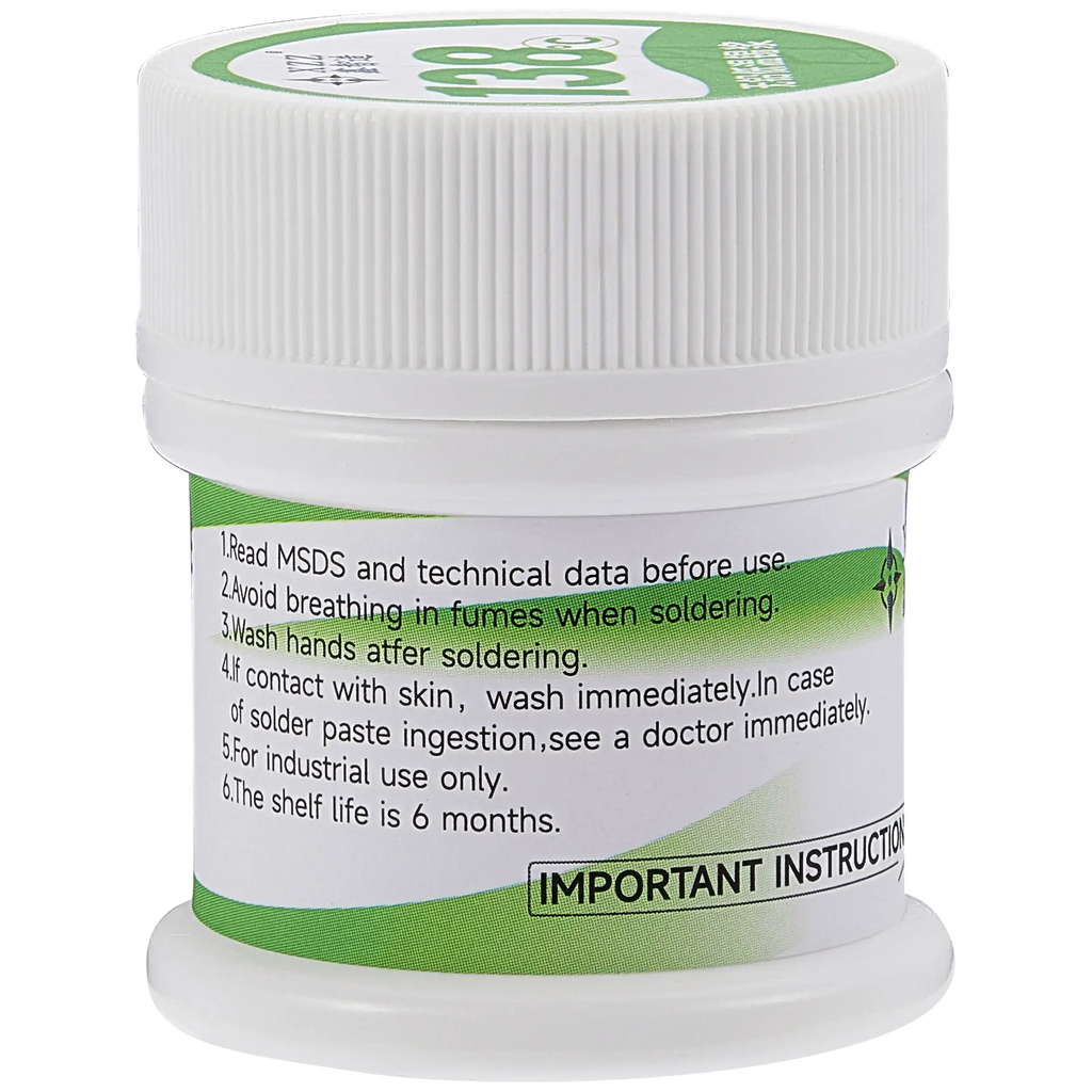 138℃ Bleifreie Niedrigtemperatur-Lötpaste (50g) (XZZ)