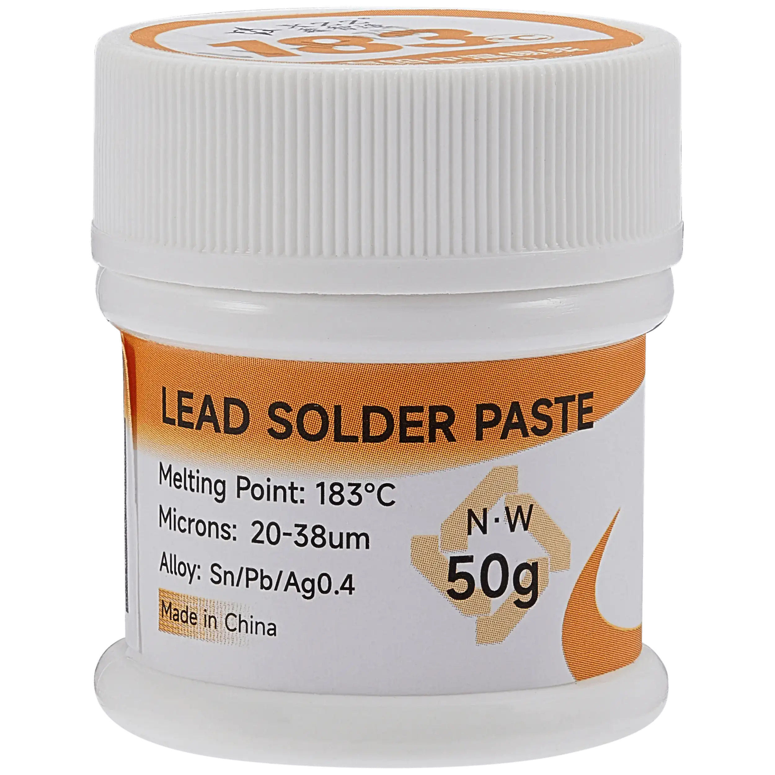 183°C bleihaltige Mitteltemperatur-Lötpaste (50g) (XZZ)
