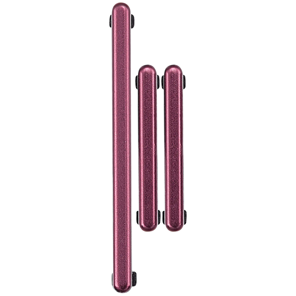Festtasten (Power/Volume/Bixby) für Samsung Galaxy S9/S9 Plus (Burgundy Red)