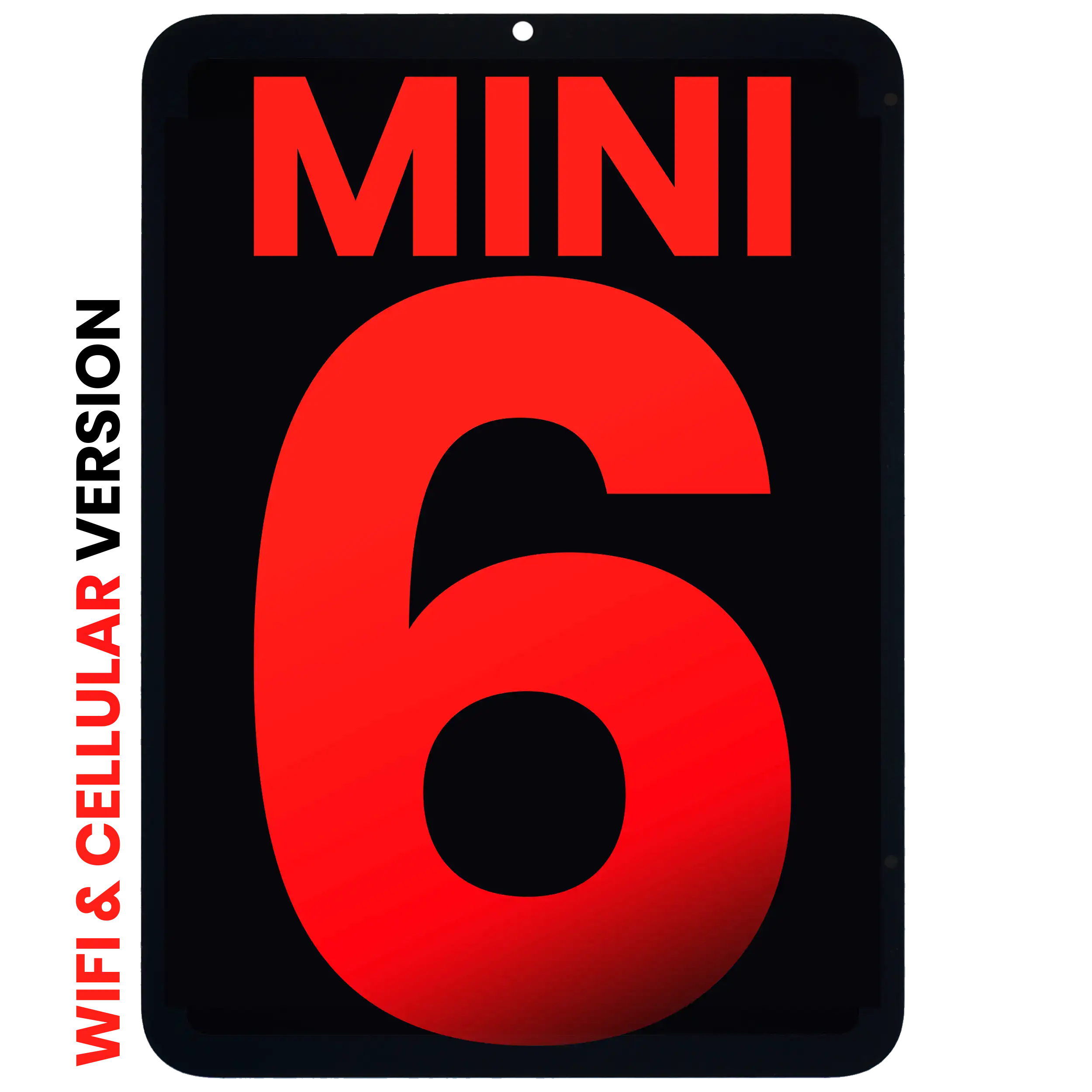 LCD-Display mit Digitizer für Apple iPad Mini 6 (Aftermarket Plus) (Alle Farben)