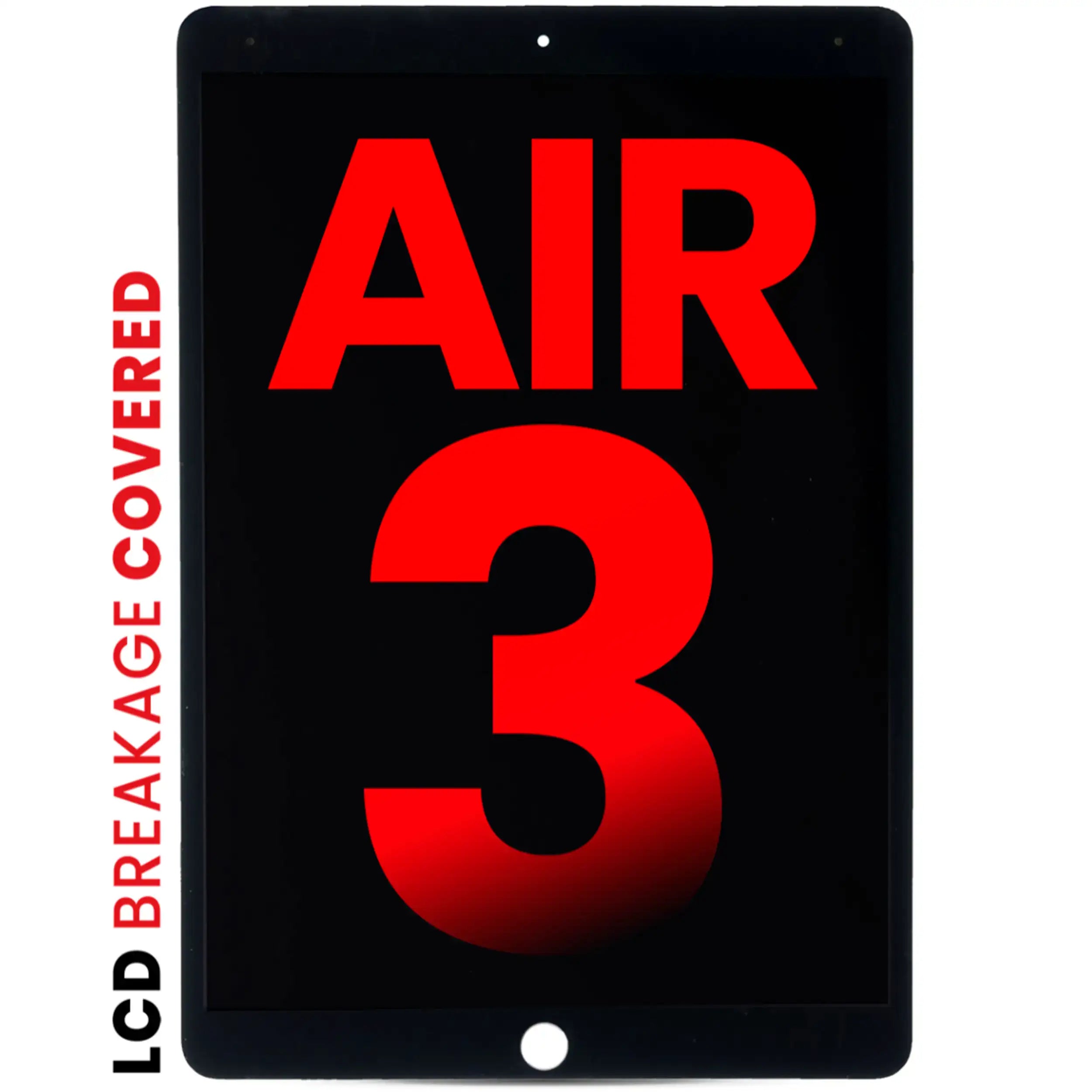 LCD Display with Digitizer for iPad Air 3 (Aftermarket Pro: XO7-2) (Black)