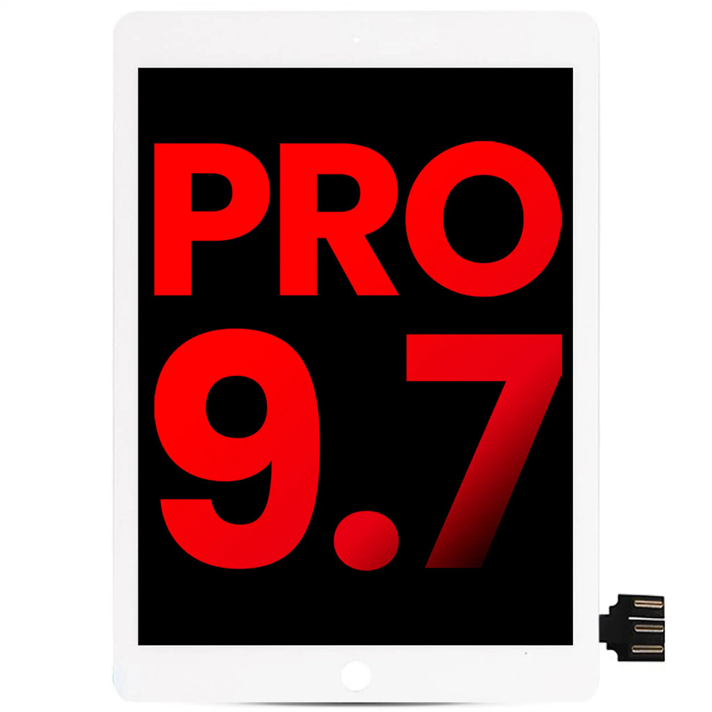 LCD-Display mit Digitizer für iPad Pro 9.7" (Aftermarket Plus) (Weiß)
