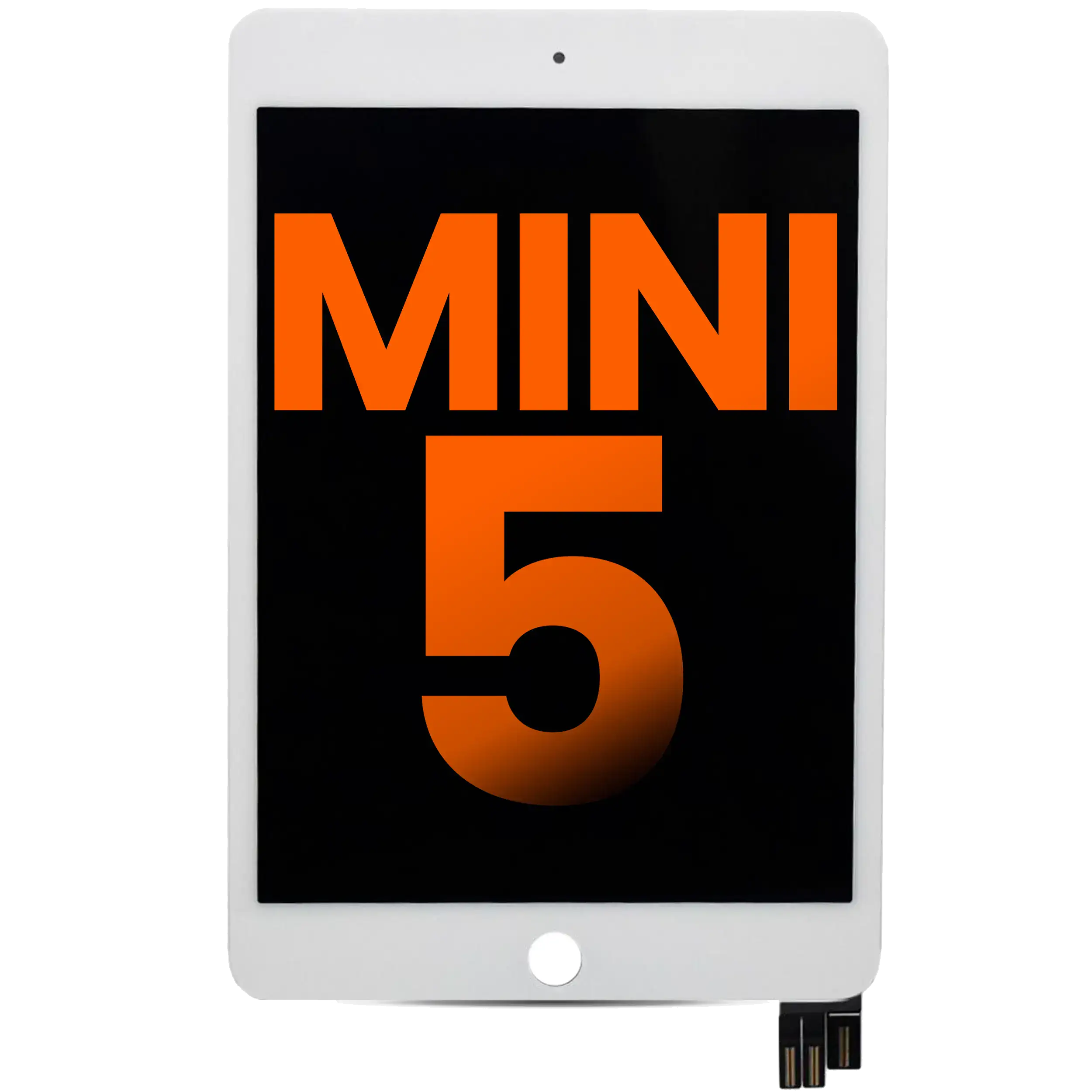 iPad Mini 5 LCD Unit with Digitizer (Blemish Quality A) (White)