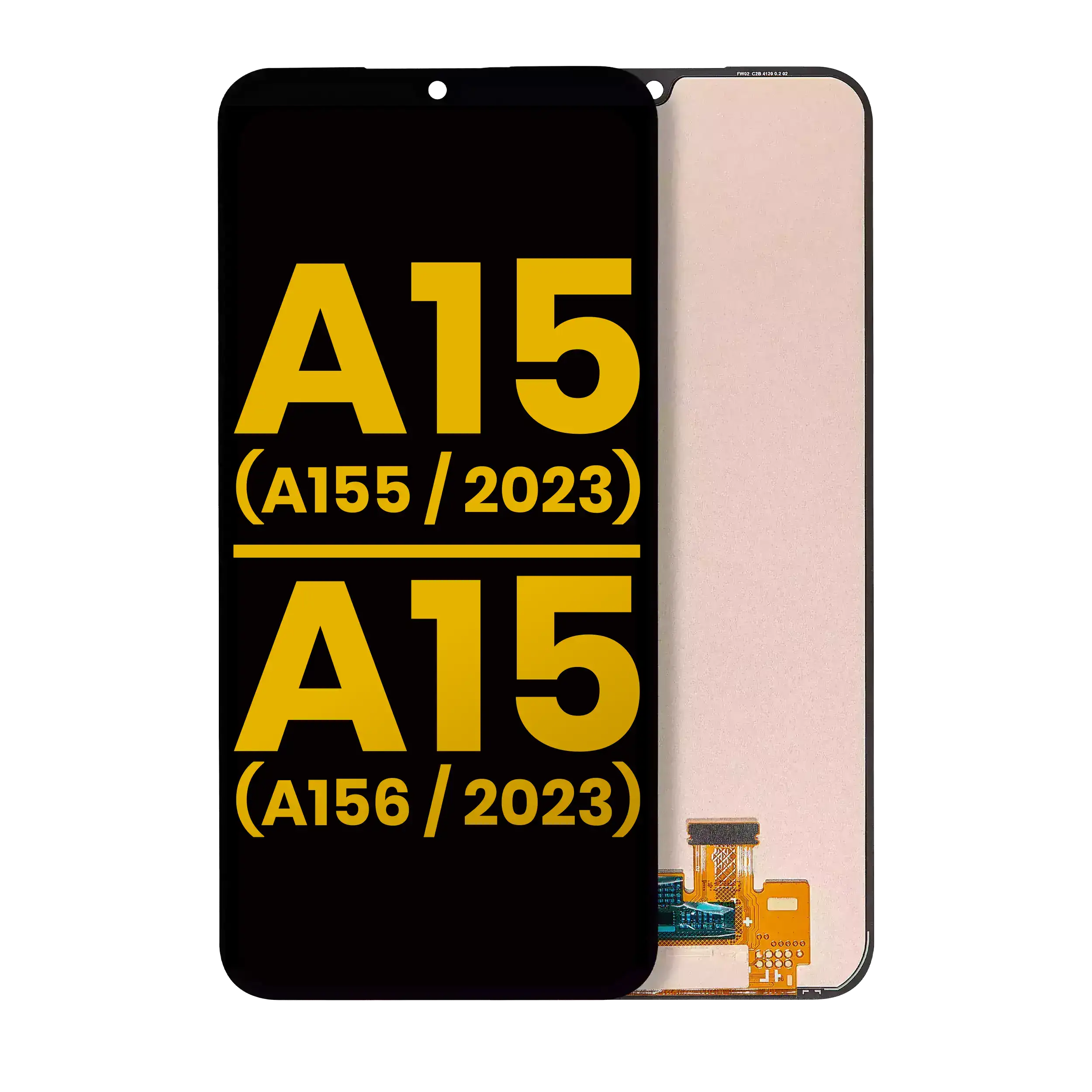 Refurbished OLED-Display ohne Rahmen für Samsung Galaxy A15