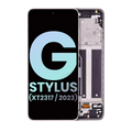 LCD Display with Frame for Motorola Moto G Stylus 4G (XT2317 / 2023) (Original OEM) (Pink)
