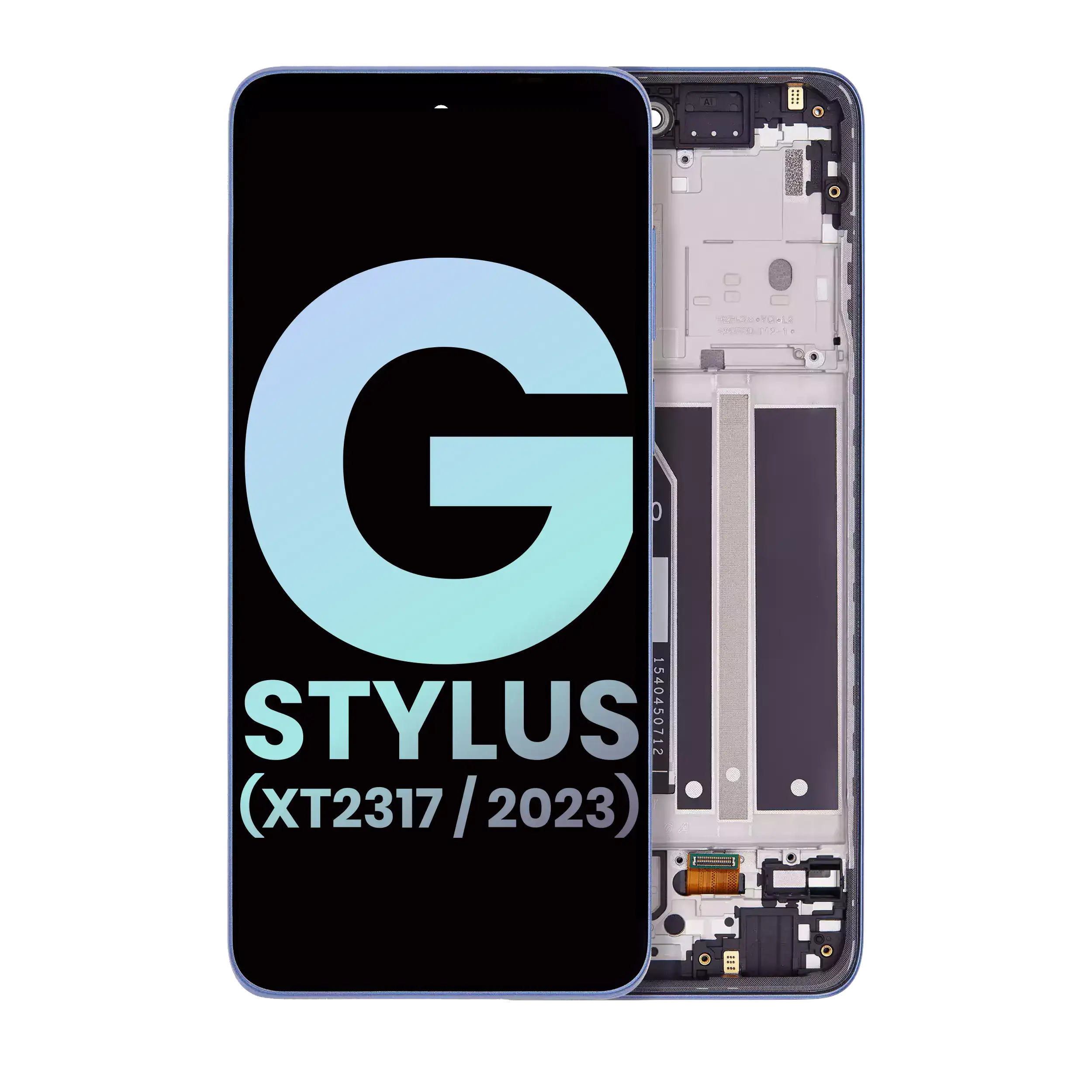LCD Display with Frame for Motorola Moto G Stylus 4G (XT2317 / 2023) (Original OEM) (Blue)