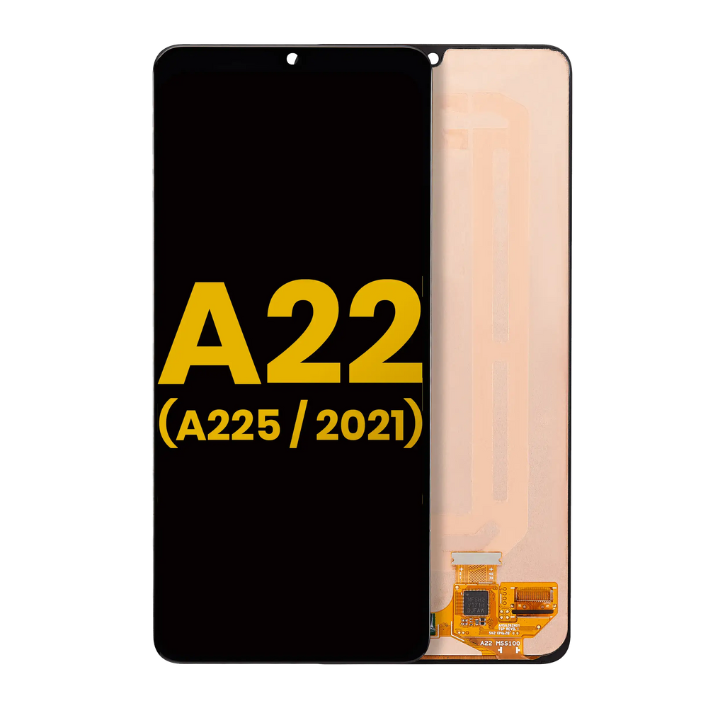 OLED-Display ohne Rahmen Samsung Galaxy A22 4G Refurbished Diverse Farben