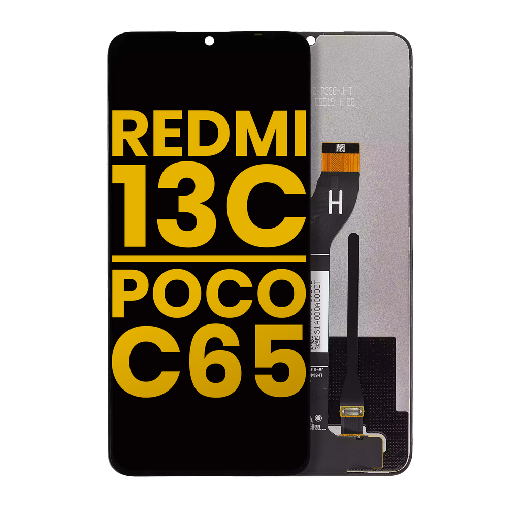 LCD-Display ohne Rahmen für Xiaomi Redmi 13C/Poco C65 Refurbished (Alle Farben)
