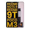 LCD-Display ohne Rahmen für Xiaomi Redmi Note 9/9T/Poco M3 (Refurbished)