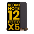 OLED-Display ohne Rahmen für Xiaomi Redmi Note 12 & Poco X5 (Refurbished)
