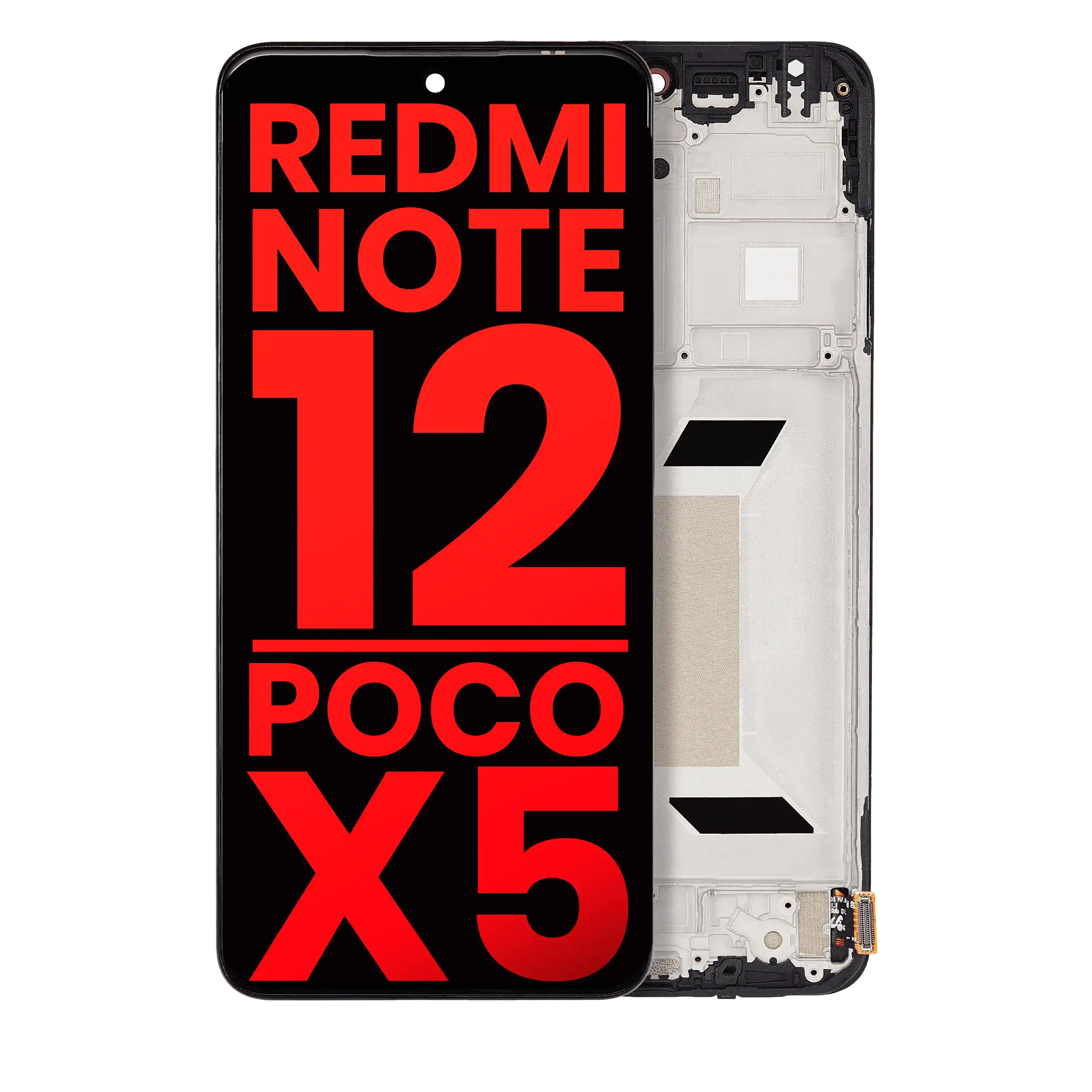 OLED-Display mit Rahmen für iPad Pro 12.9 6. Gen (2022) Aftermarket Plus
