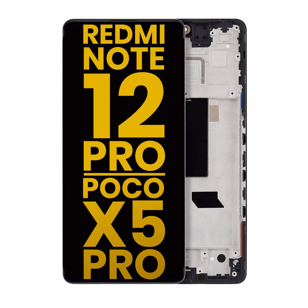 OLED Display with Frame for Xiaomi Redmi Note 12 Pro 5G / Redmi Note 12 Pro Speed / Poco X5 Pro (Refurbished) (All Colors)
