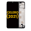 LCD-Display mit Rahmen für Boost Celero 5G (Generalüberholt, alle Farben)