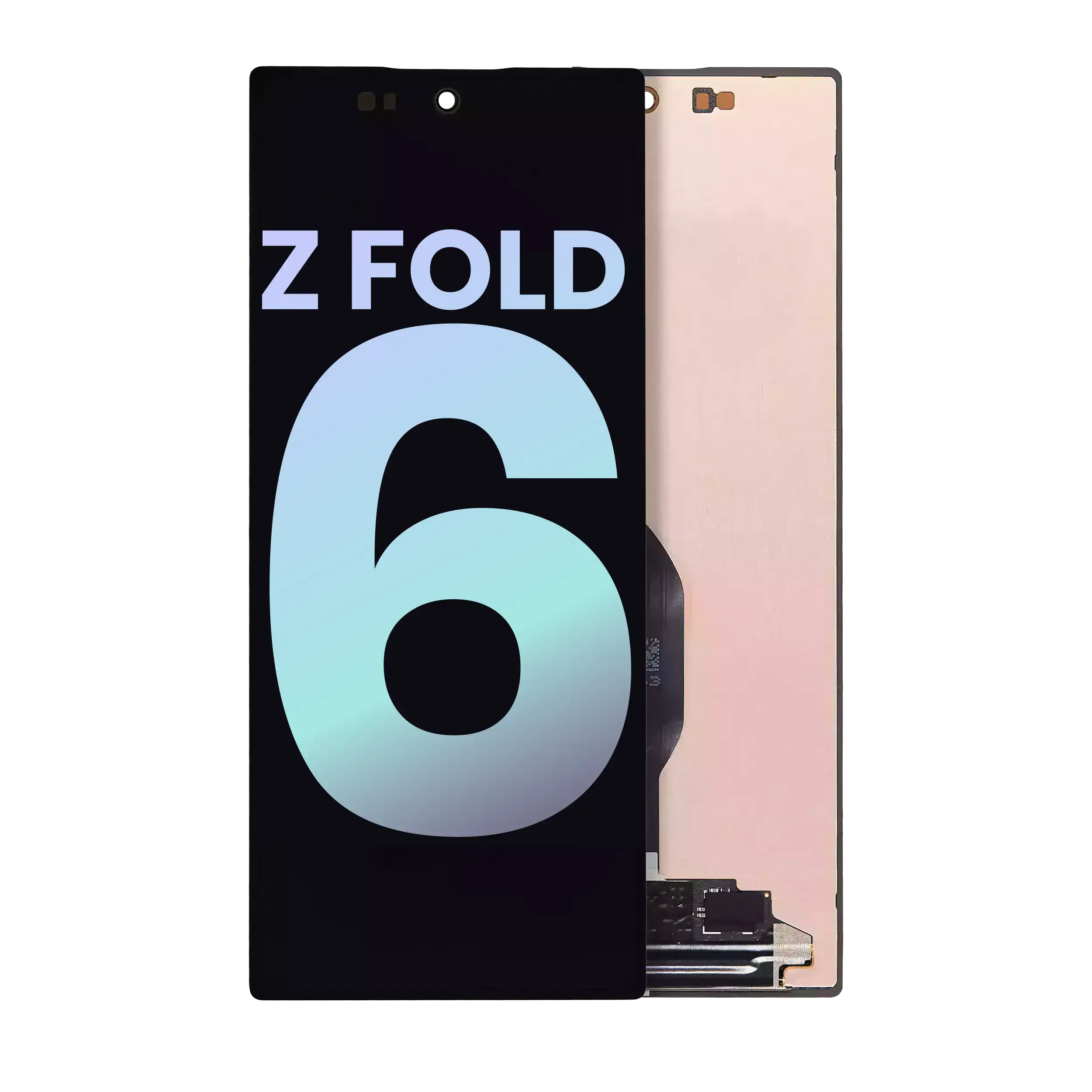 Äußeres OLED-Display ohne Rahmen Samsung Galaxy Z Fold6 5G Service Pack