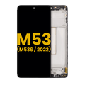 OLED-Display mit Rahmen für Samsung Galaxy M53 5G (Refurbished)