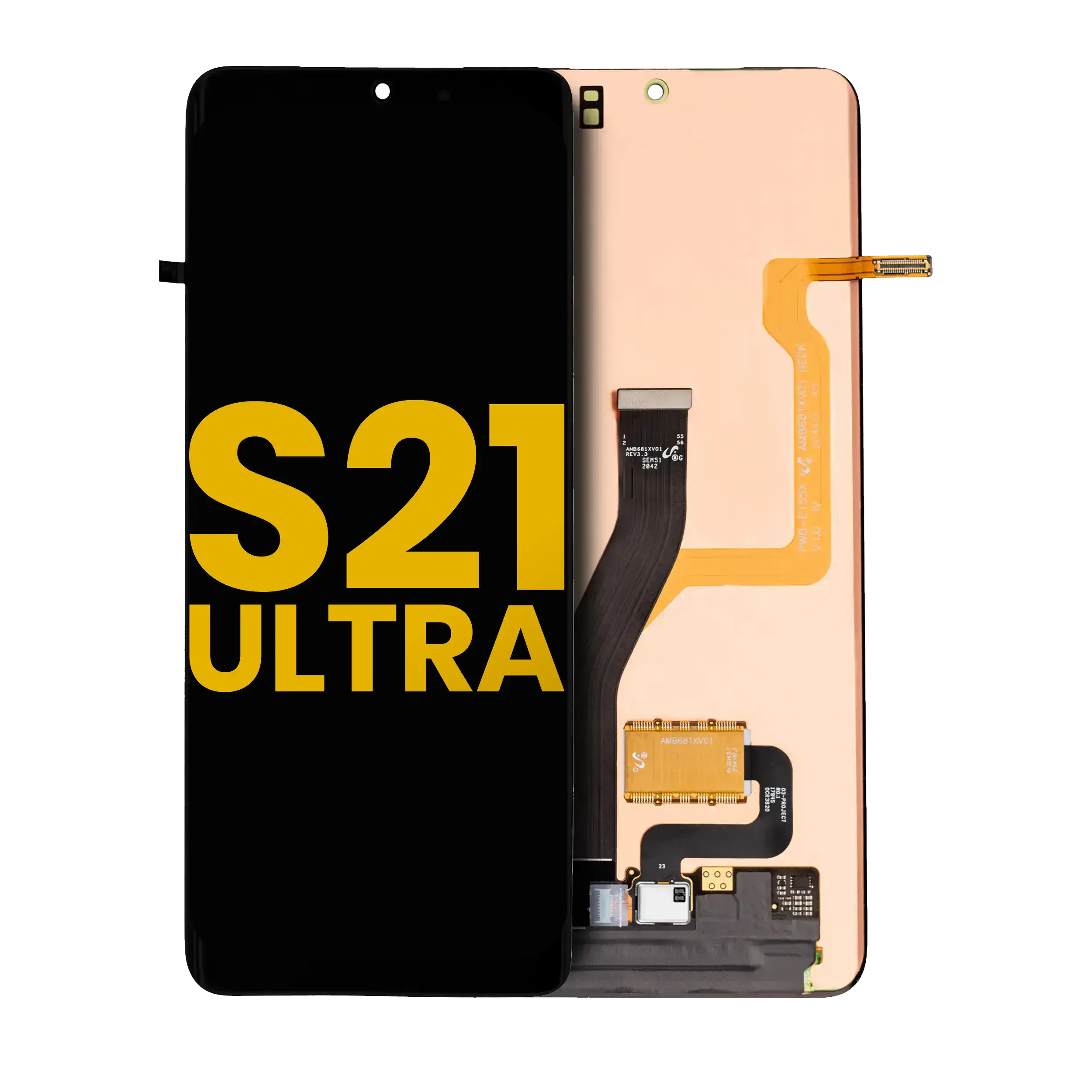 OLED-Display ohne Rahmen Samsung Galaxy S21 Ultra Refurbished Alle Farben
