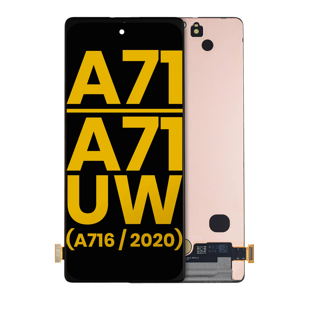 OLED-Display ohne Rahmen für Samsung Galaxy A71 5G (Refurbished) (Alle Farben)