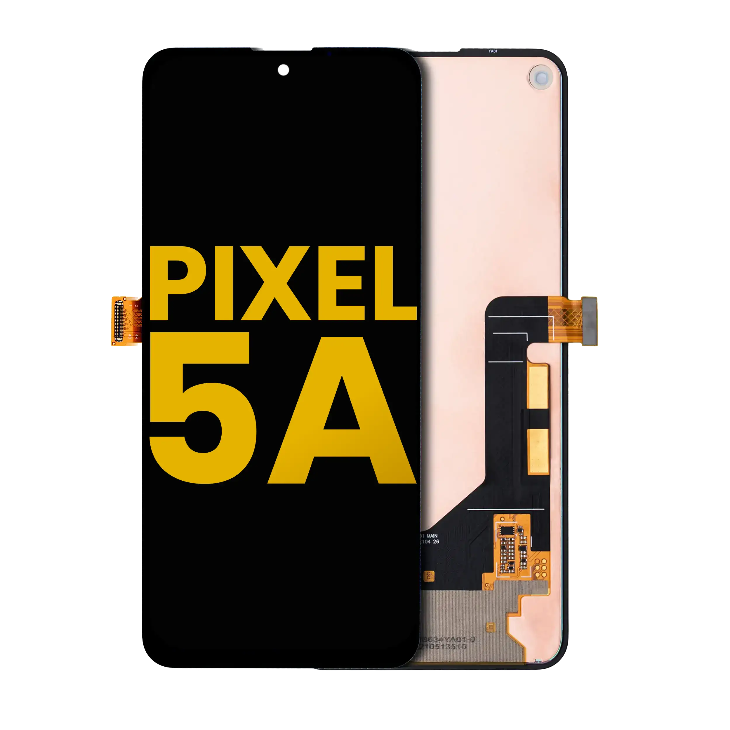 OLED-Display ohne Rahmen für Google Pixel 5A 5G (Refurbished, alle Farben)