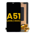 OLED-Display ohne Rahmen f. Samsung Galaxy A51 5G Refurbished Alle Farben