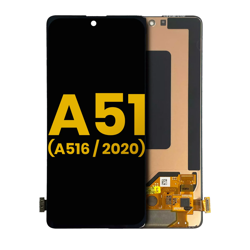 OLED-Display ohne Rahmen f. Samsung Galaxy A51 5G Refurbished Alle Farben