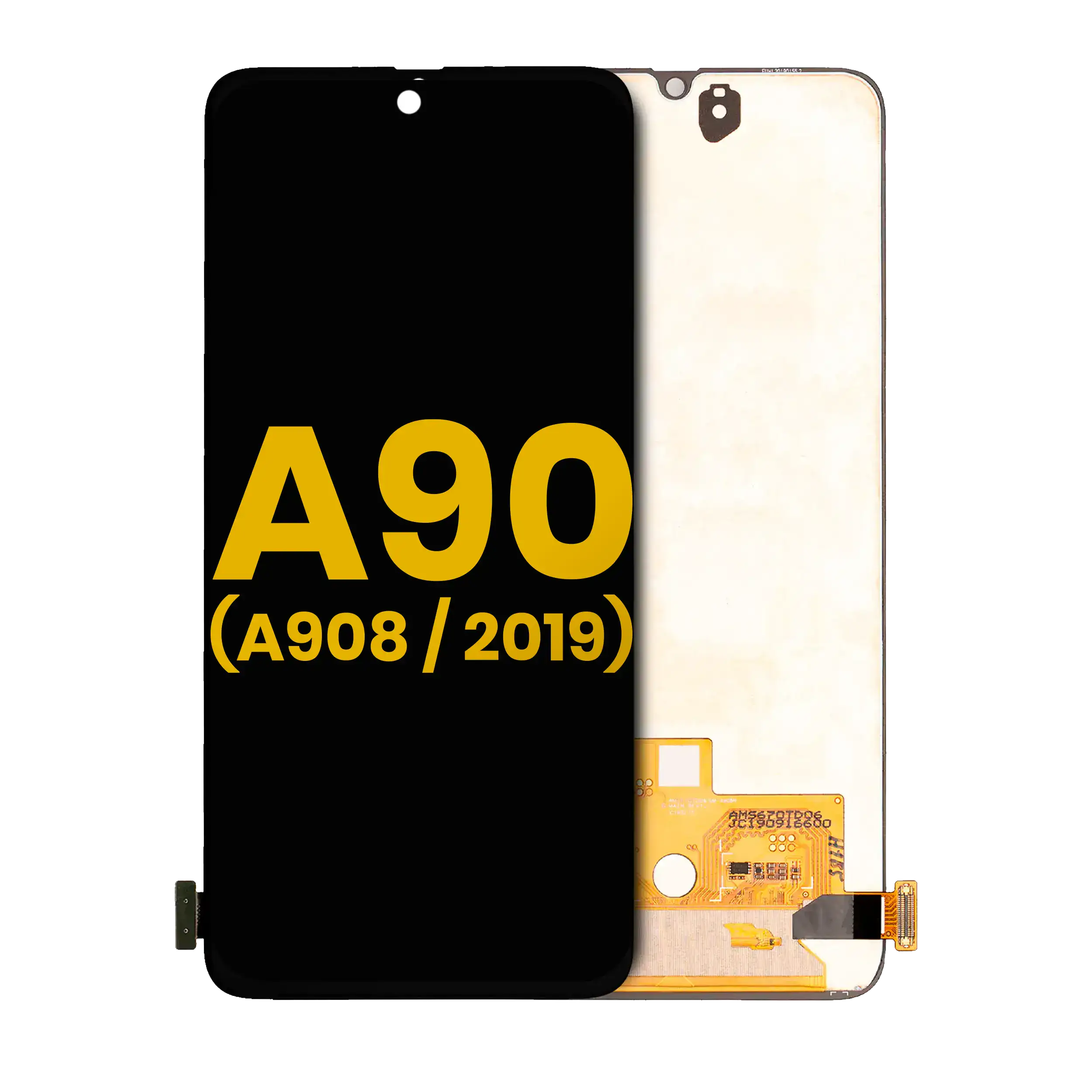 OLED-Display ohne Rahmen Samsung Galaxy A90 5G Refurbished Schwarz