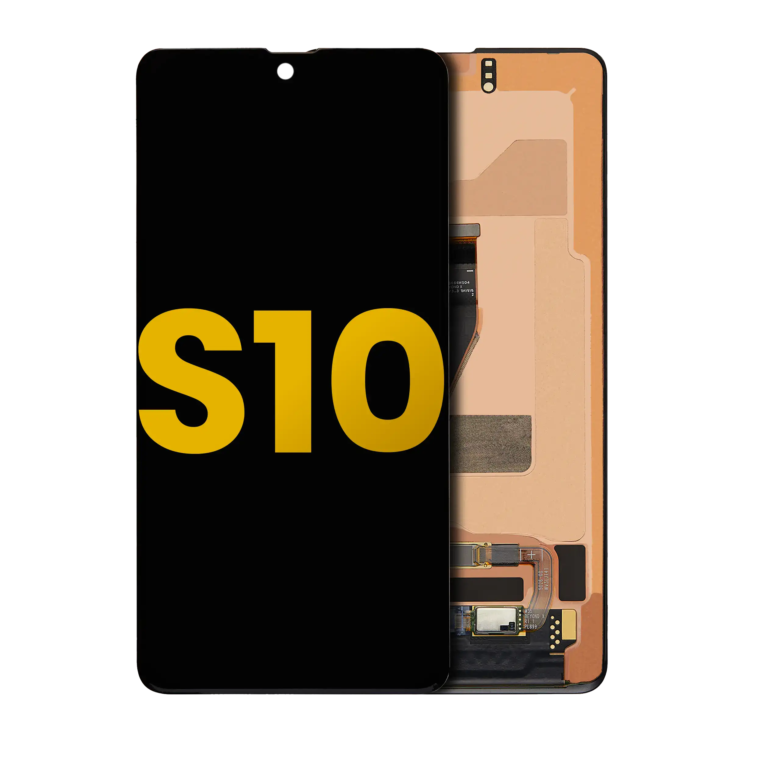 OLED-Display ohne Rahmen für Samsung Galaxy S10 5G (Refurbished) (Alle Farben)