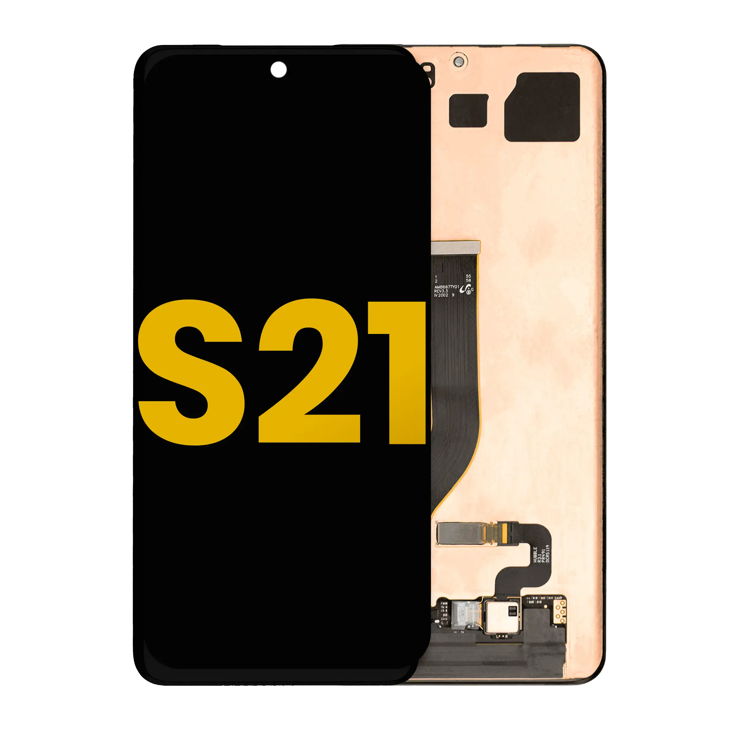 OLED-Display ohne Rahmen für Samsung Galaxy S21 5G (Refurbished) (Alle Farben)