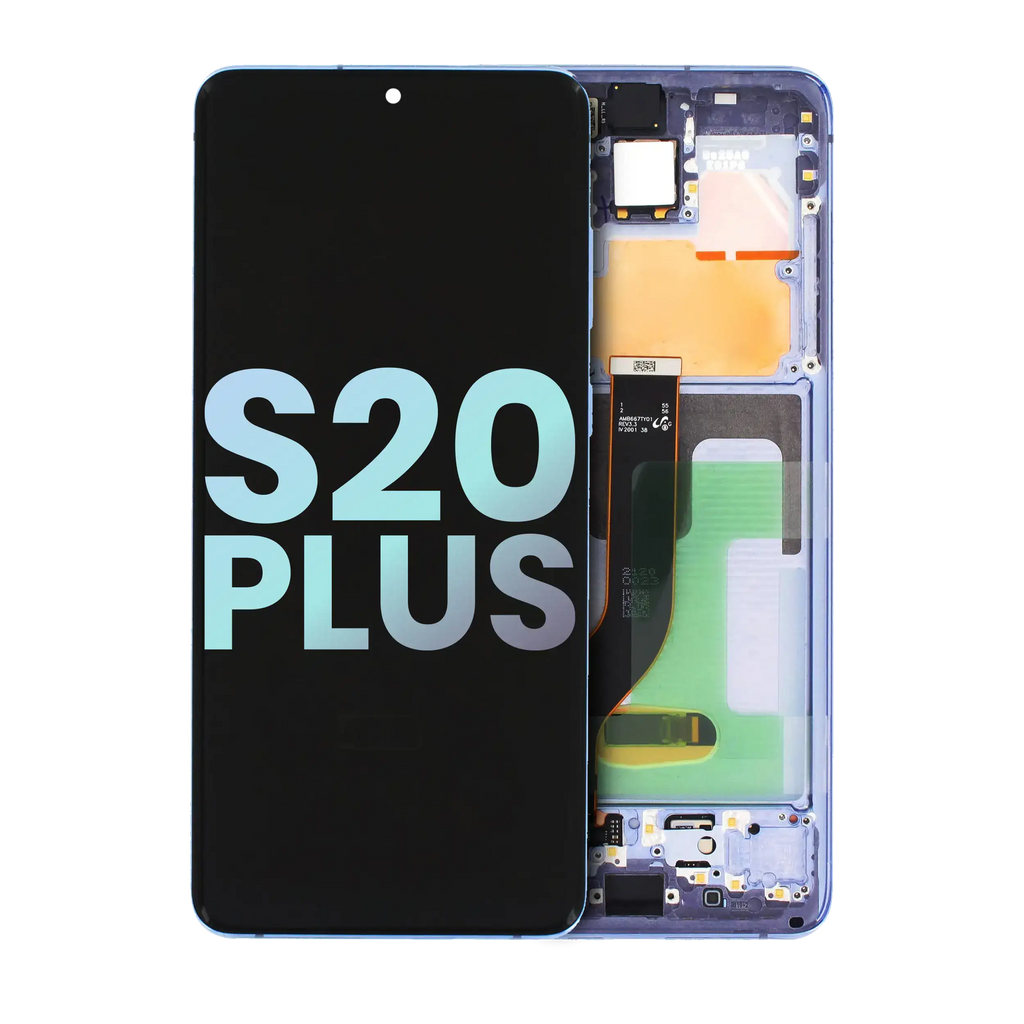 OLED Display with Frame for Samsung Galaxy S20 Plus 5G (Service Pack) (Purple)
