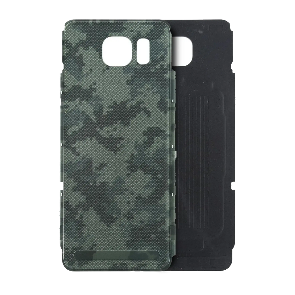 Backcover für Samsung Galaxy S7 Active (ohne Logo) (Aftermarket Plus) (Green Camo)