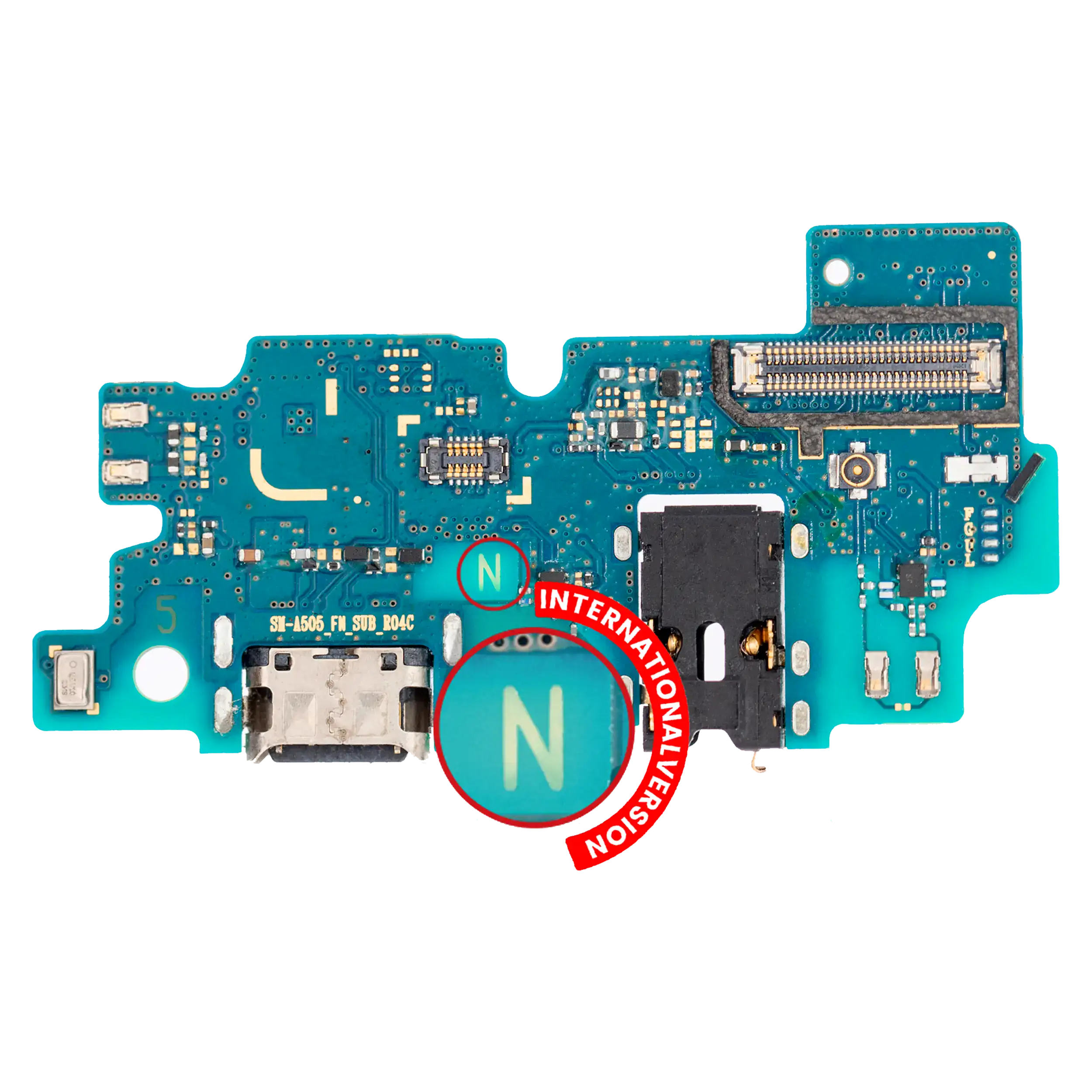 Charging Port with PCB for Samsung Galaxy A50 (A505/2019) (International Version) (Premium)