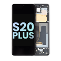 OLED Display with Frame for Samsung Galaxy S20 Plus 5G (Service Pack) (Cosmic Gray)