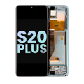 OLED Display with Frame for Samsung Galaxy S20 Plus 5G (Service Pack) (Cloud Blue)