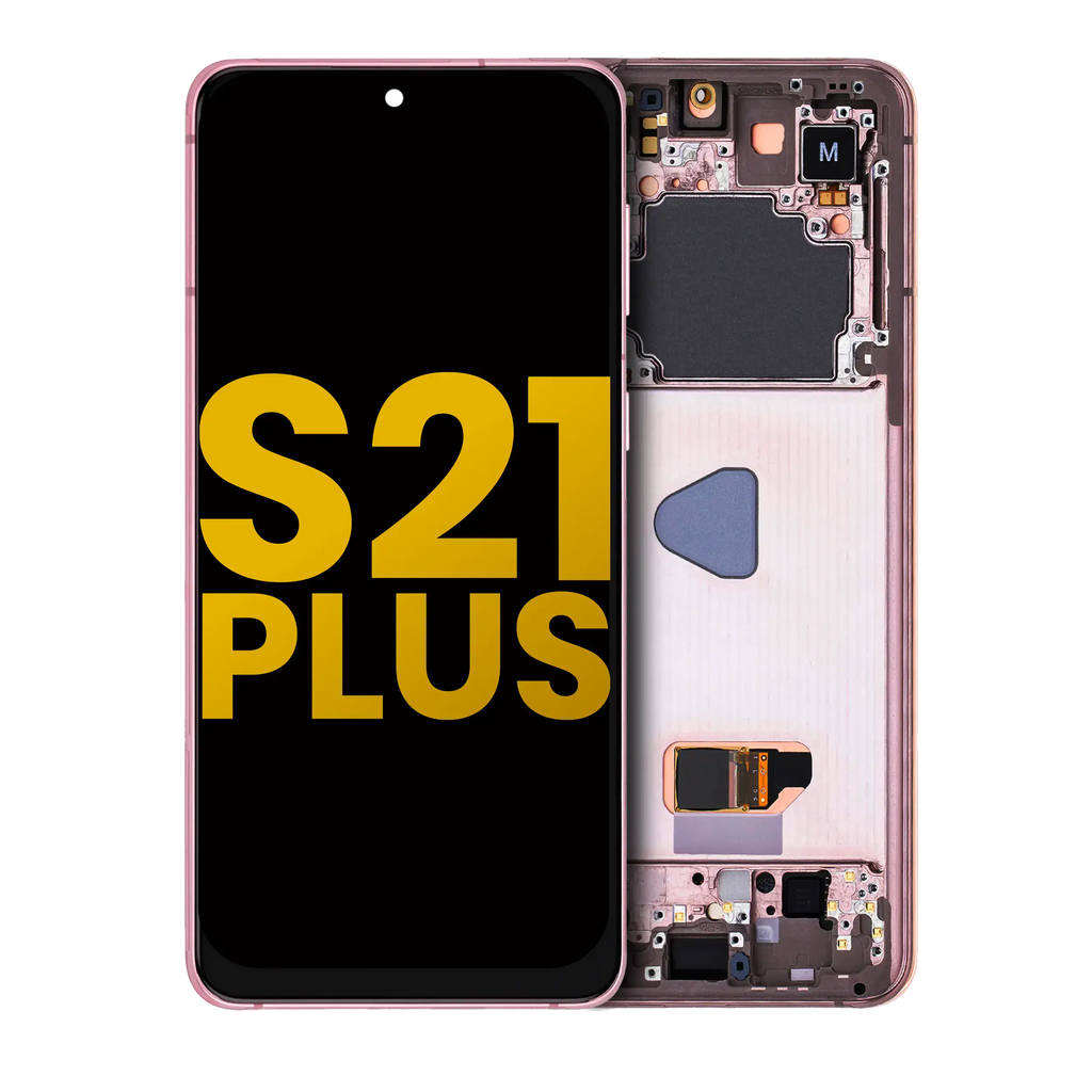 OLED-Display mit Rahmen Samsung Galaxy S21 Plus 5G Refurbished Phantom Violet