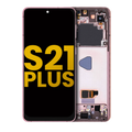 OLED-Display mit Rahmen Samsung Galaxy S21 Plus 5G Refurbished Phantom Violet