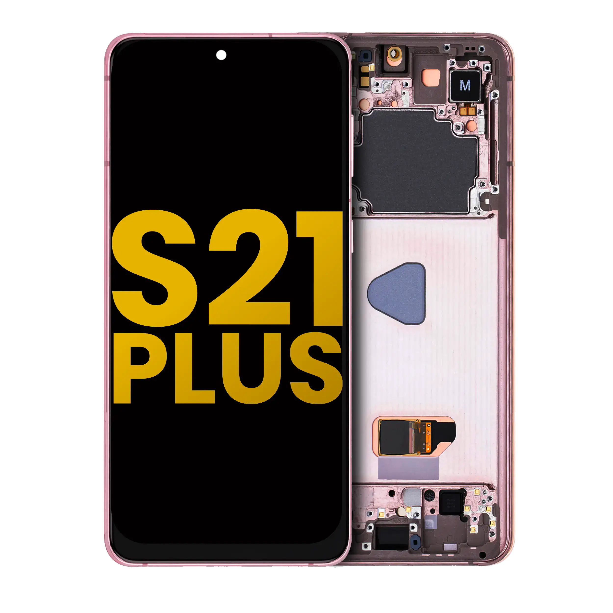 OLED-Display mit Rahmen Samsung Galaxy S21 Plus 5G Refurbished Phantom Violet
