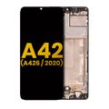 Samsung Galaxy A42 5G OLED-Display mit Rahmen Refurbished Prism Schwarz